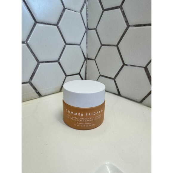 Summer Fridays Light Aura Vitamin C + Peptide Eye Cream - Picture 2 of 4